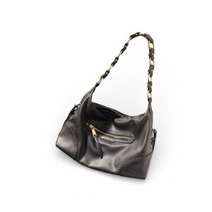 Stylish Black and Gold Calvin Klein Shoulder Bag